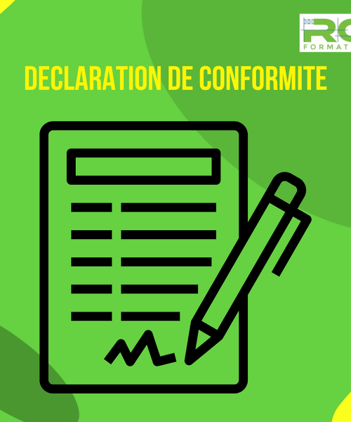 Déclaration de conformité
