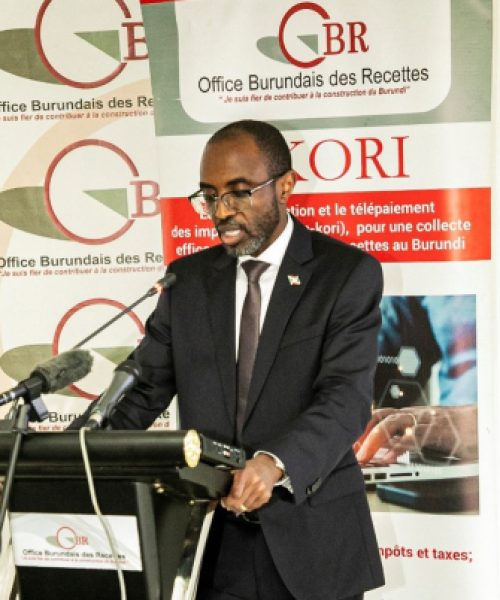 Dr. Alain Ndikumana, ministre des Finances et de l'économie numérique