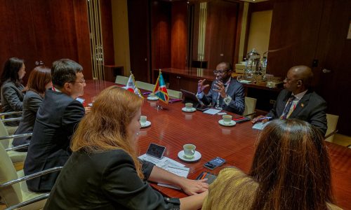 Le ministre Alin Ndikumana à la rencontre avec la délégation coréenne
