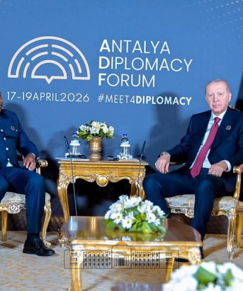 Le président Ndayishimiye et son homologue Erdoḡan