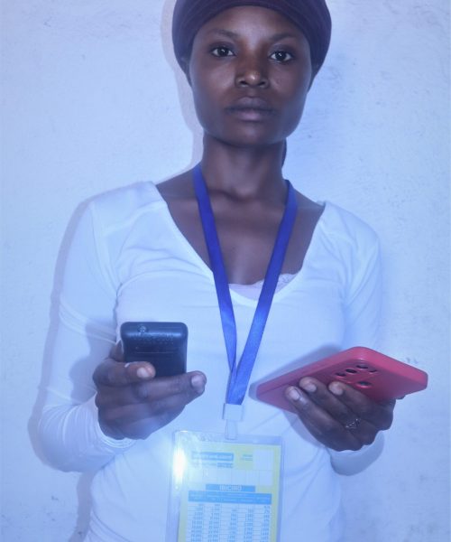 Ladegonde Bikorimana, agent de services de l'argent mobile