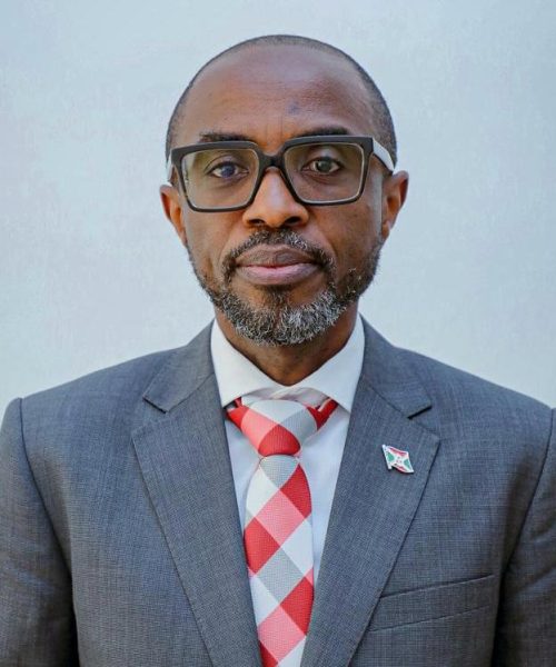 Alain Ndikumana, ministre des Finances et de l'Economie numérique.