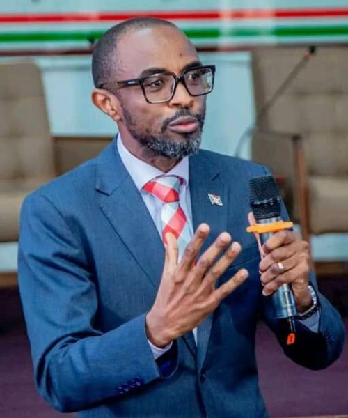 Alain Ndikumana, ministre en charge de l'Economie numérique